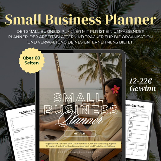 Small Business Planner PLR