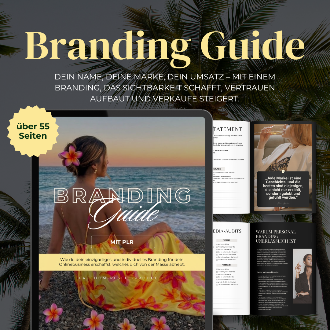 Branding Guide mit PLR