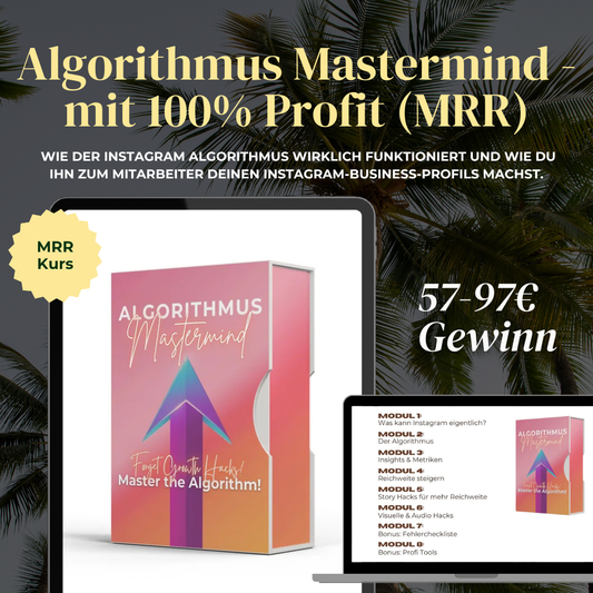 Algorithmus Mastermind - mit 100% Profit (MRR)
